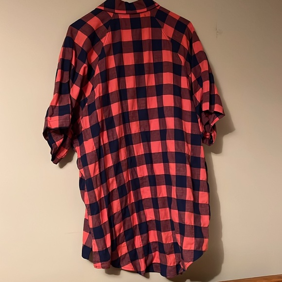 Mr. Completely Los Angeles Shirt Button Raglan Short Sleeve - Picture 2 of 3